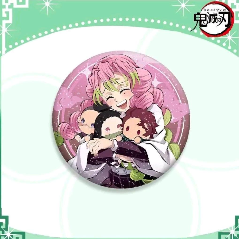 Demon Slayer Badge & Keychain