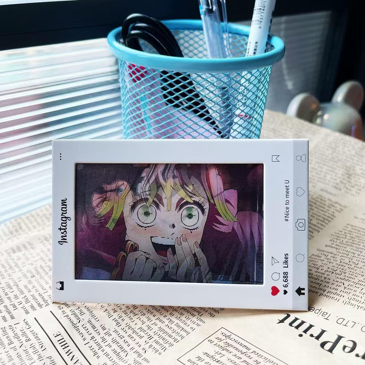 Demon Slayer 3D Card Keychain