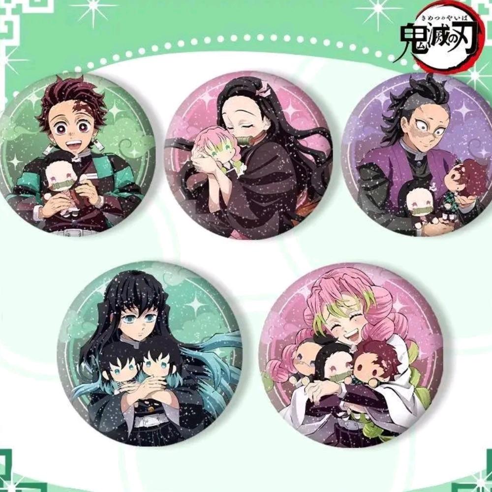 Demon Slayer Badge & Keychain