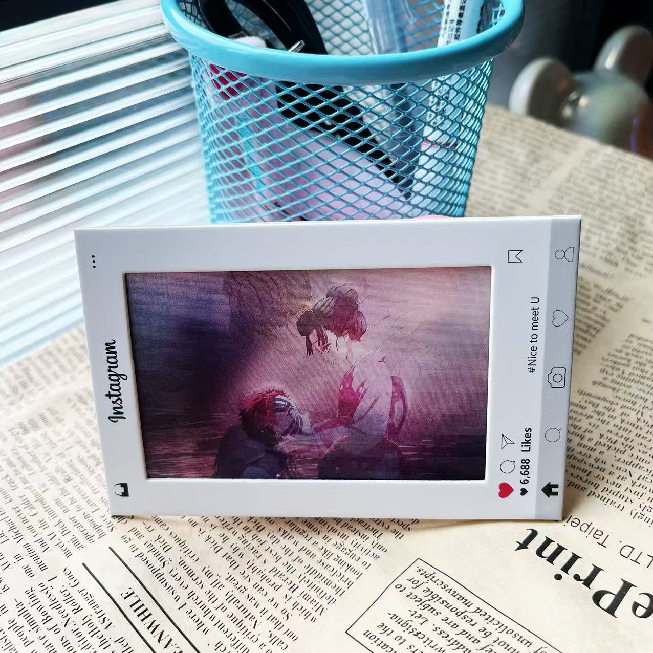 Demon Slayer 3D Card Keychain