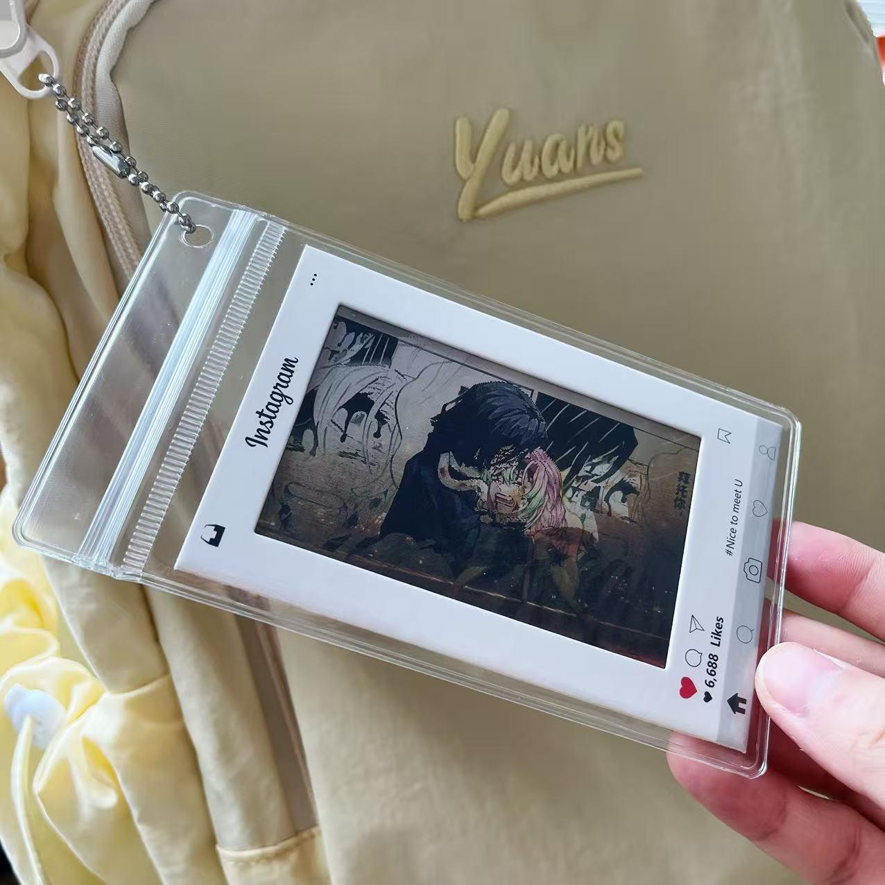 Demon Slayer 3D Card Keychain